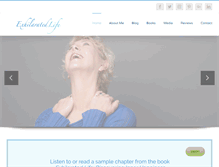 Tablet Screenshot of exhilaratedlife.com